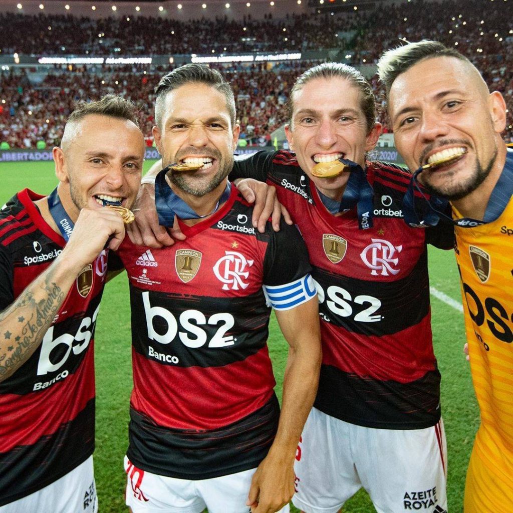 A 'Geração 85' campeã pelo Flamengo em 2019 - Créditos: Reprodução
